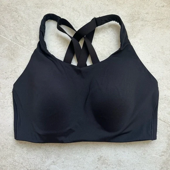 Lululemon Energy Bra *High Support, B–DDD Cups Black 38DD - Picture 3 of 11